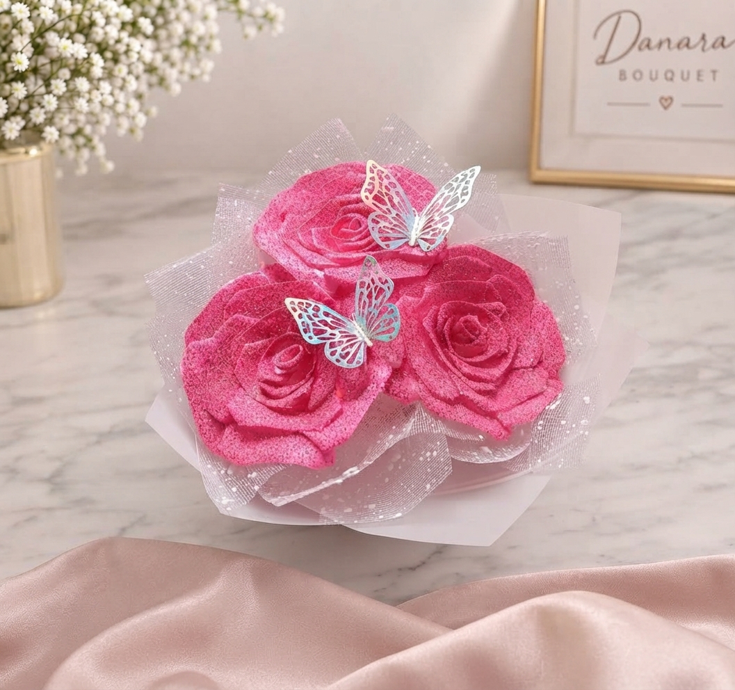Blush Butterfly Grace